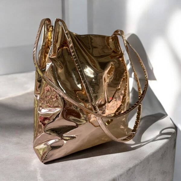 Rose Gold Strap Bag